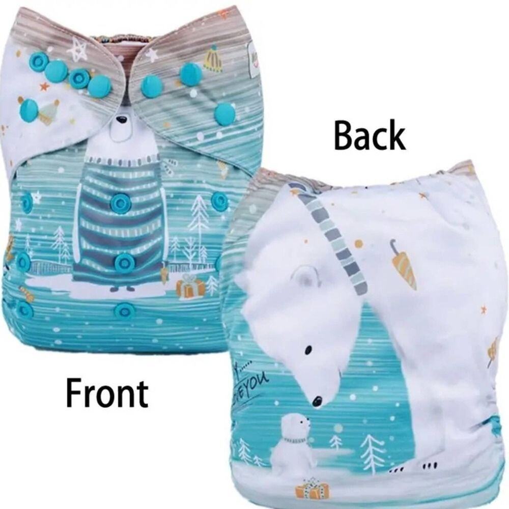 New baby cloth diaper cover cute winter design